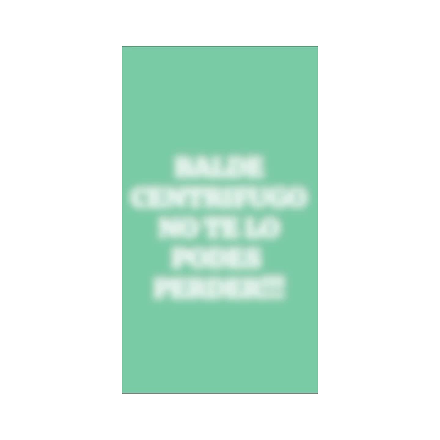 Baldes y balde centrífugo