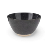 Bowl ceramico 500ml negro base cruda