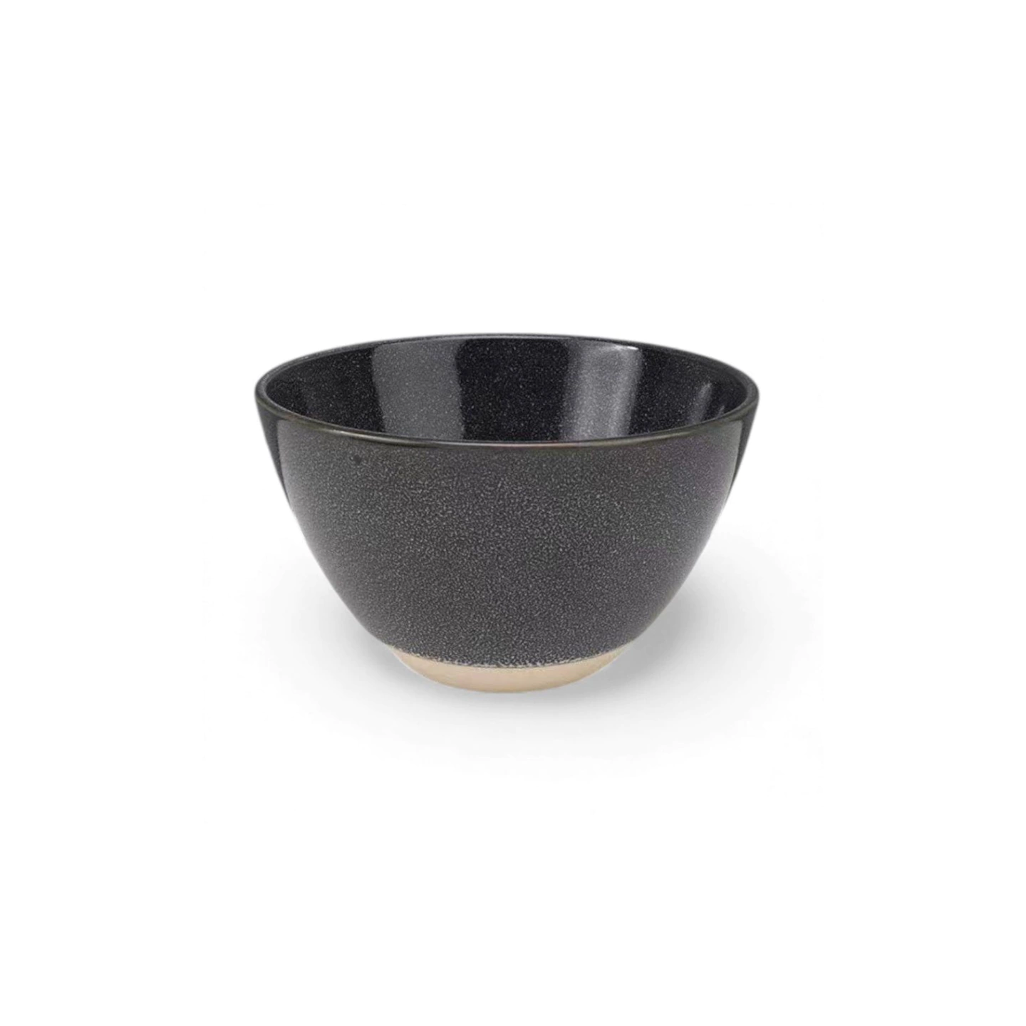 Bowl ceramico 500ml negro base cruda