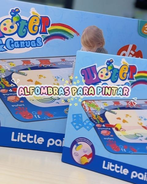 Alfombra mágica de agua