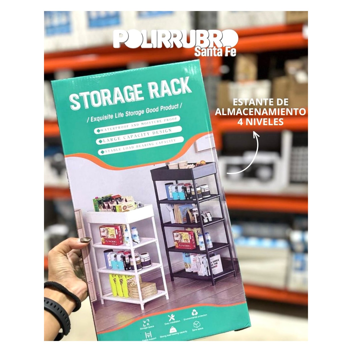 Organizadores plegables con puertas imantadas