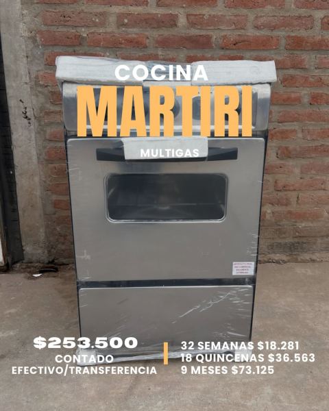 Cocina Martiri multigas