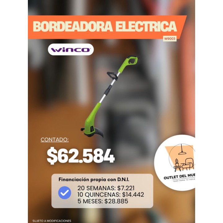 Bordeadora eléctrica Winco