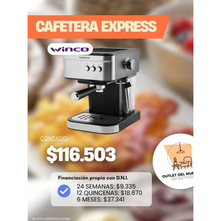 Cafetera express Winco