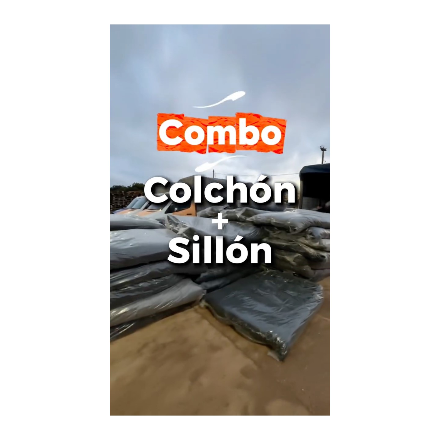 Futones de 3 cuerpos y combos colchón + sillón