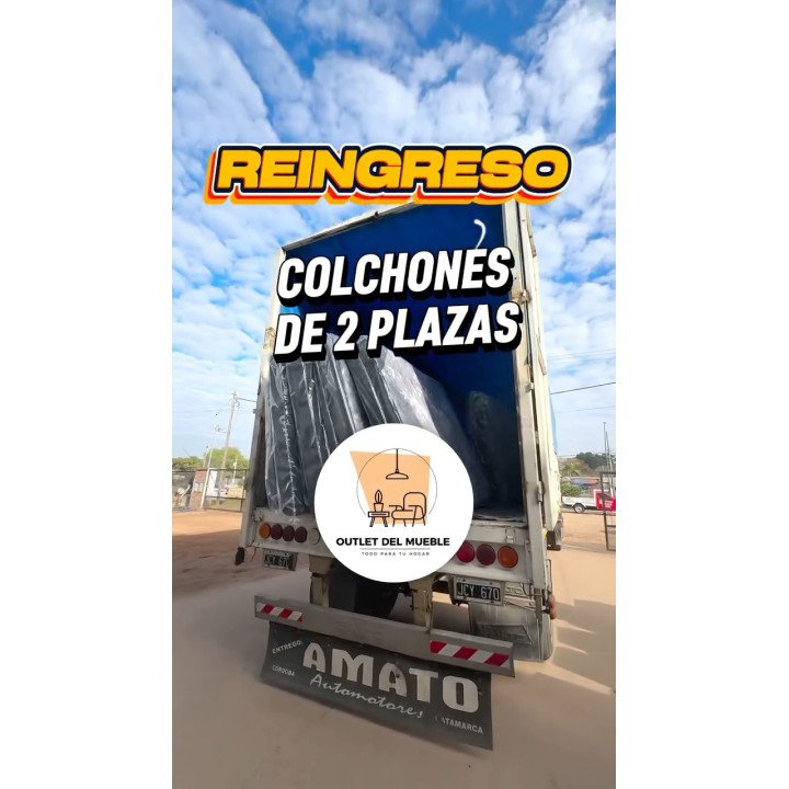 Colchones de resorte Deseo y Suavegom