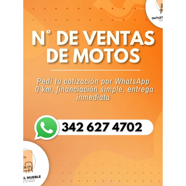 Motos 0 km con financiación