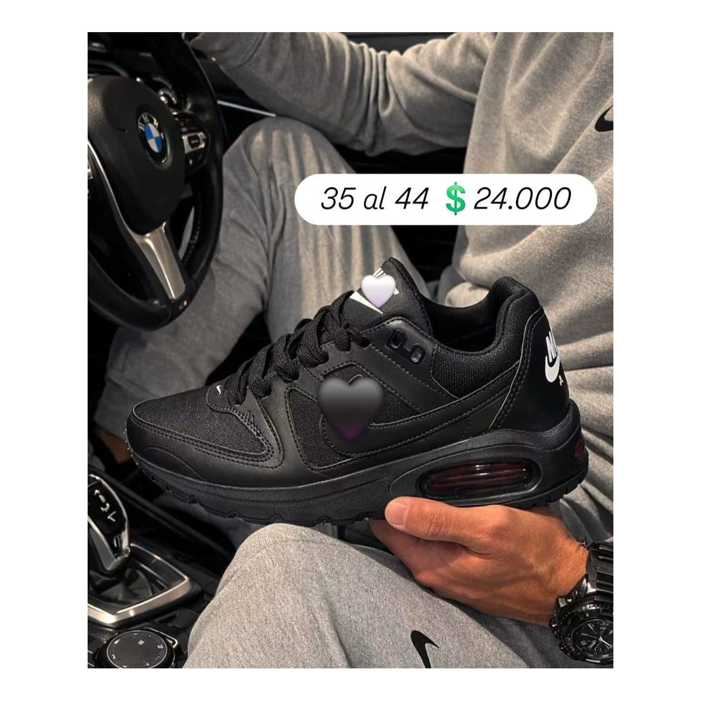 Zapatillas urbanas negras