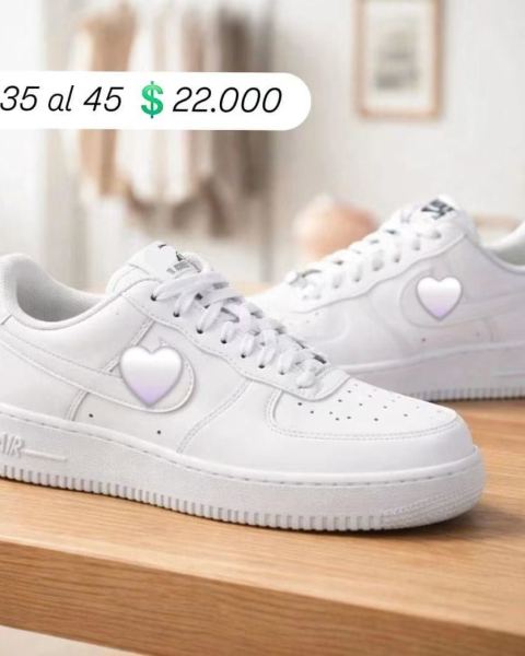 Zapatillas blancas clásicas