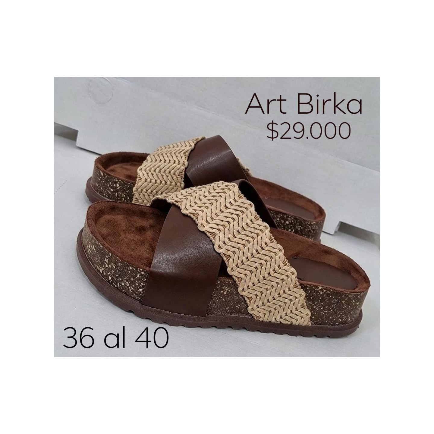 Sandalias Art Birka