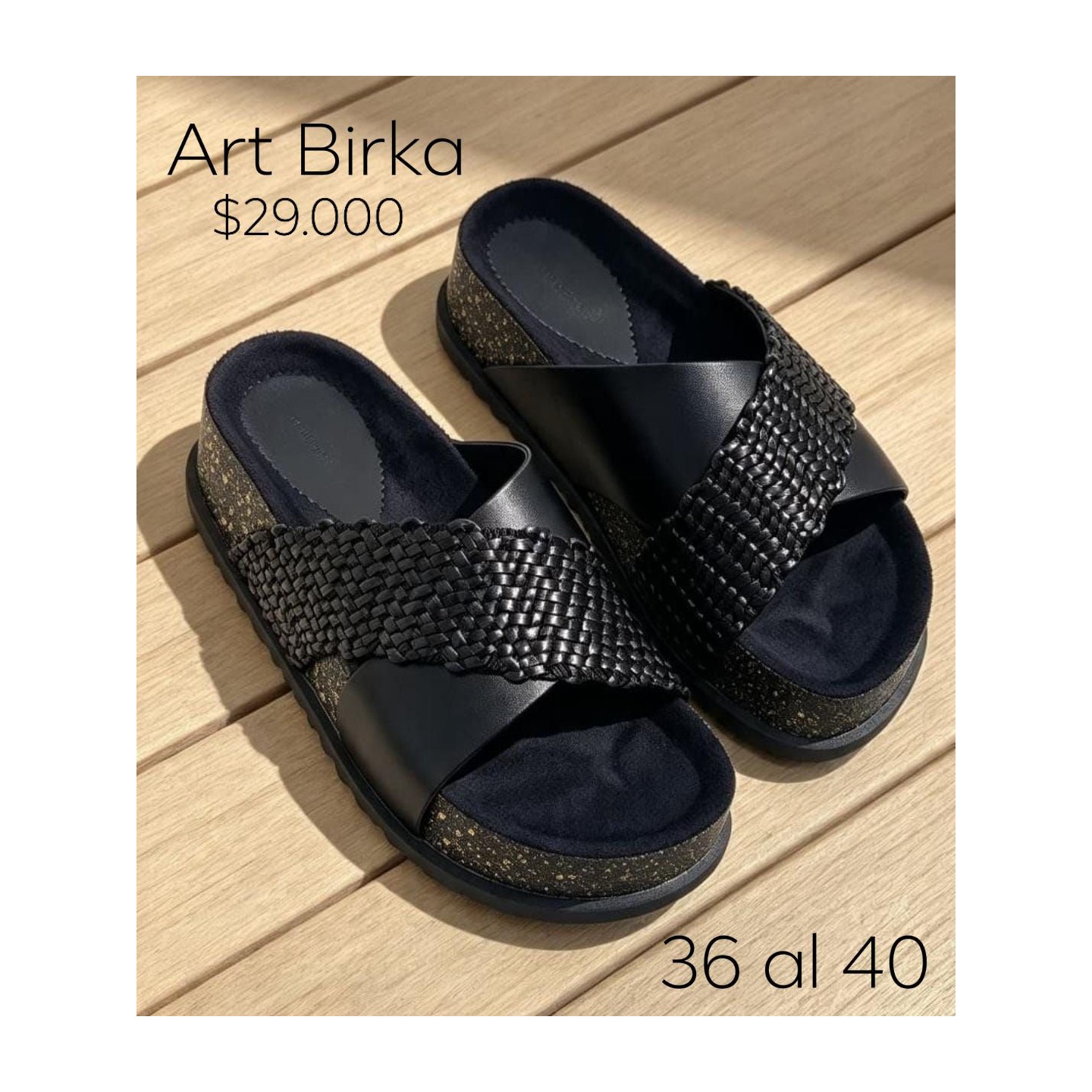 Sandalias Art Birka