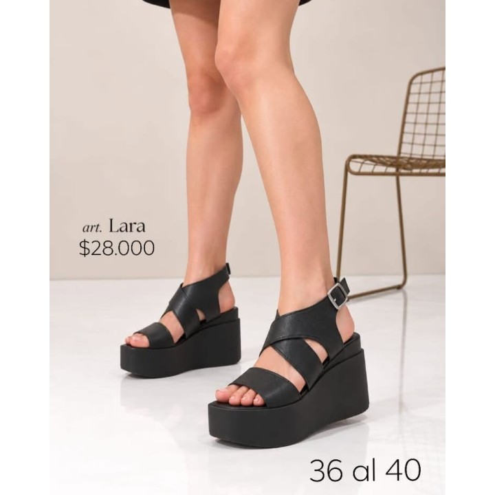 Sandalias Art Lara con plataforma