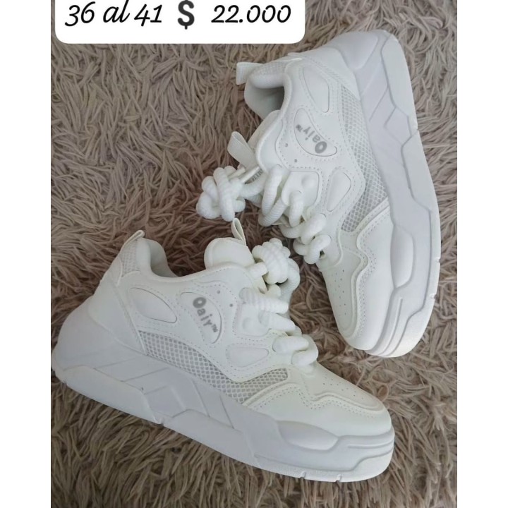 Zapatillas blancas urbanas