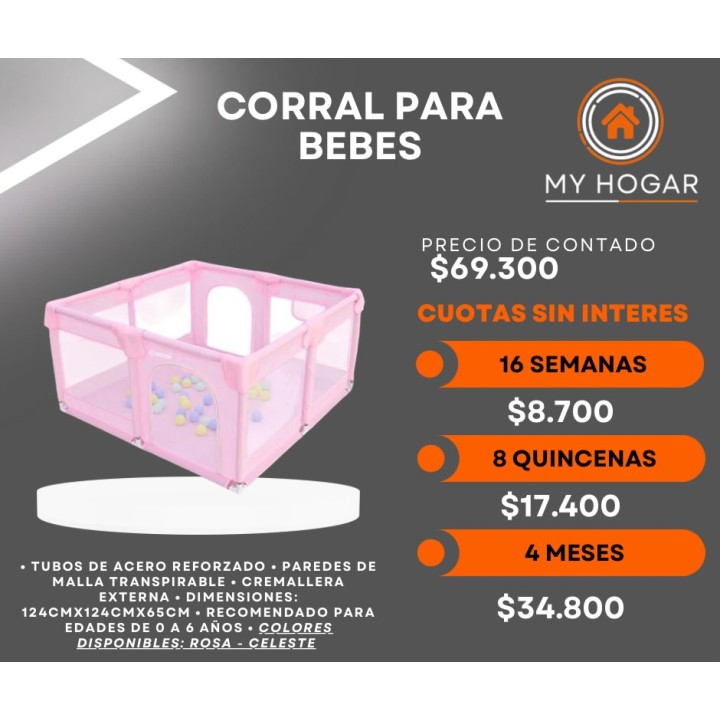 Corral para bebés