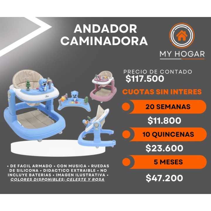 Andador caminadora