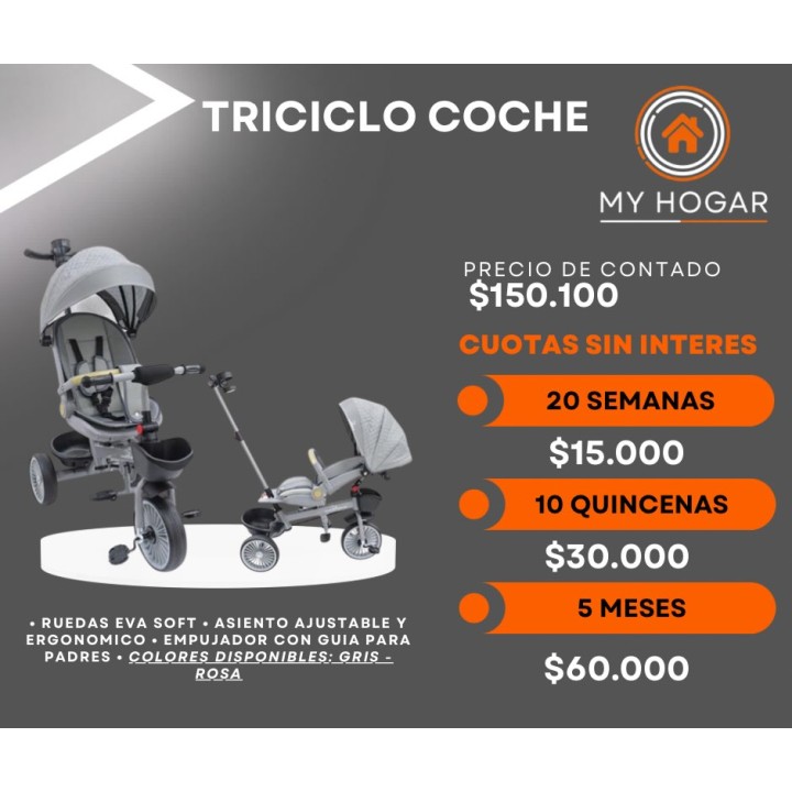 Triciclo coche
