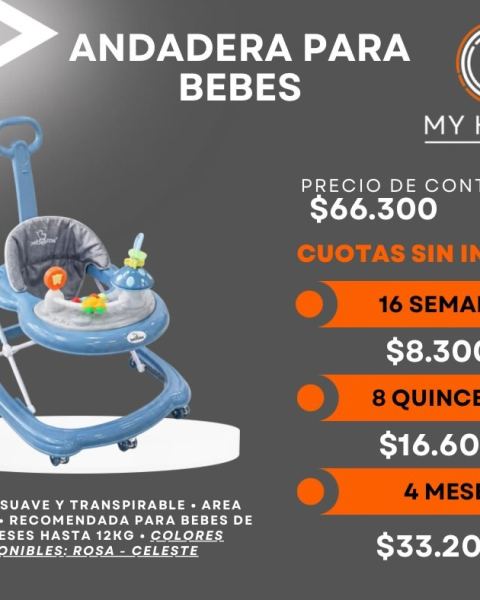 Andadera para bebés