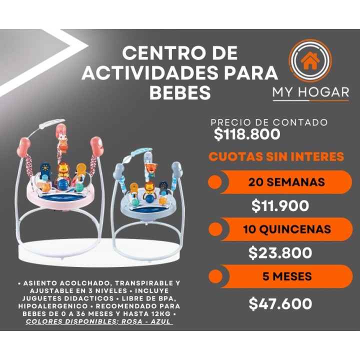 Centro de actividades para bebés