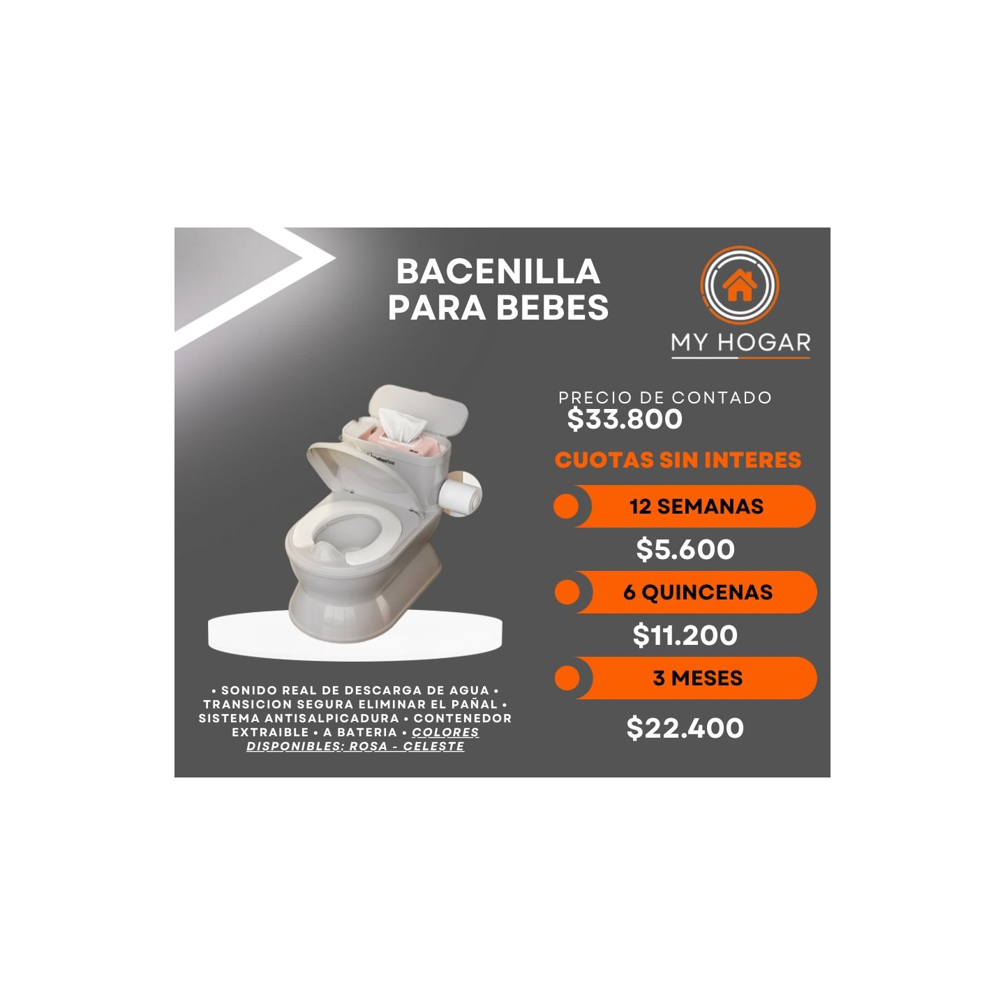 Bacenilla para bebés