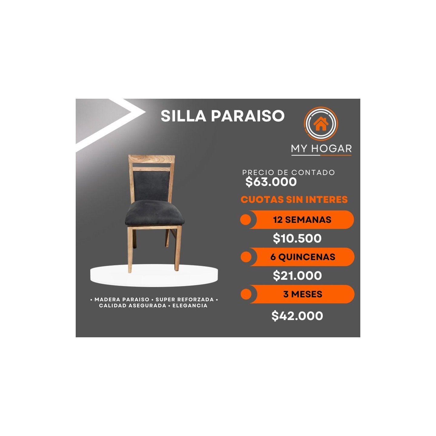 Silla Paraíso