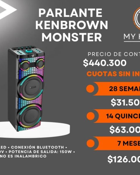 Parlante Kenbrown Monster