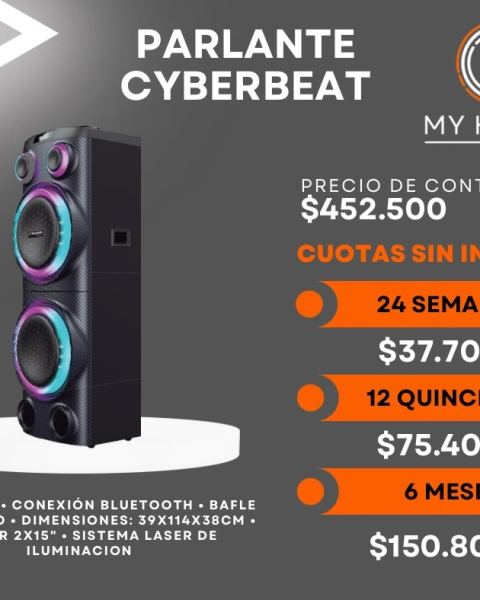Parlante Cyberbeat