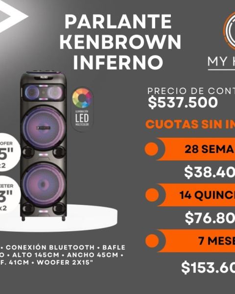 Parlante Kenbrown Inferno