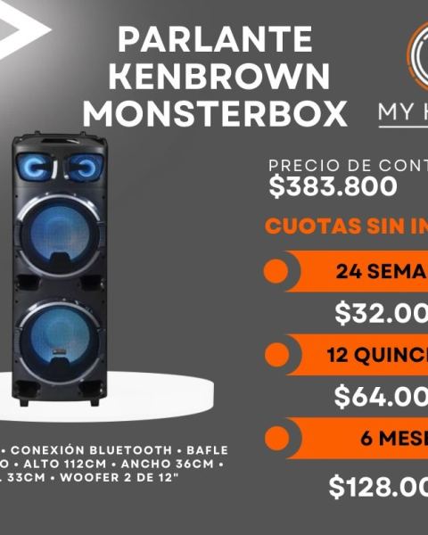 Parlante Kenbrown Monsterbox