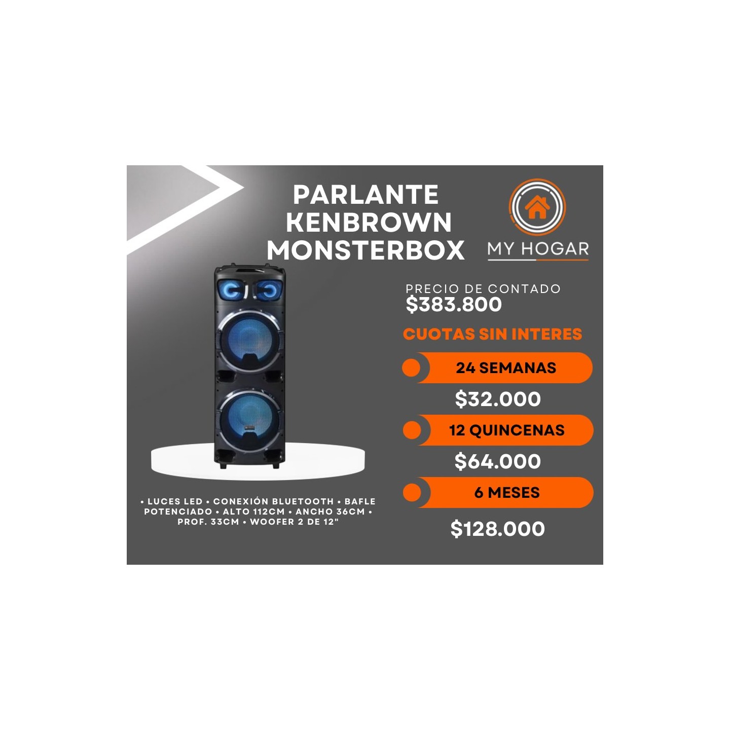 Parlante Kenbrown Monsterbox