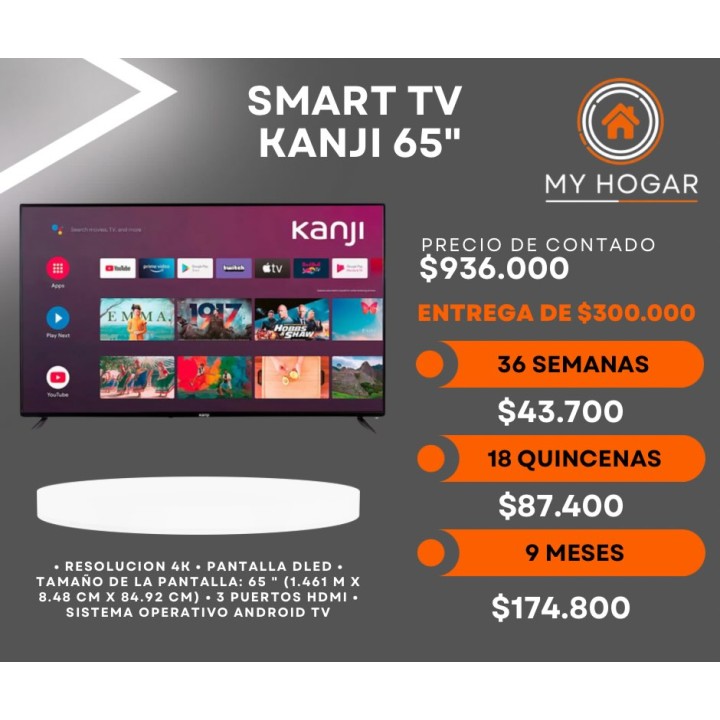 Smart TV Kanji 65"