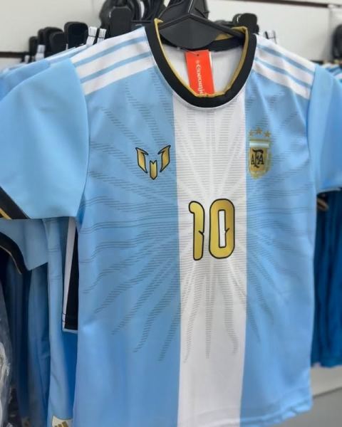 Camiseta Argentina 10 para chicos