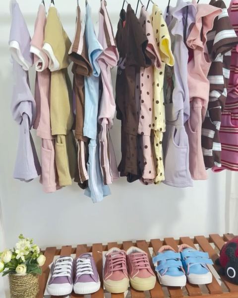 Conjuntos remera y short para nenas
