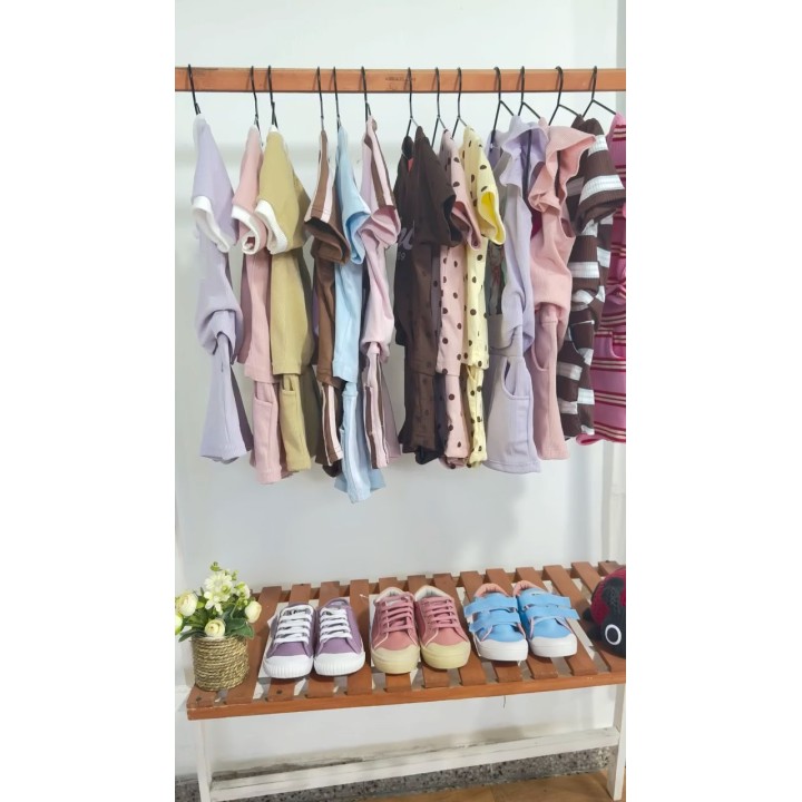 Conjuntos remera y short para nenas