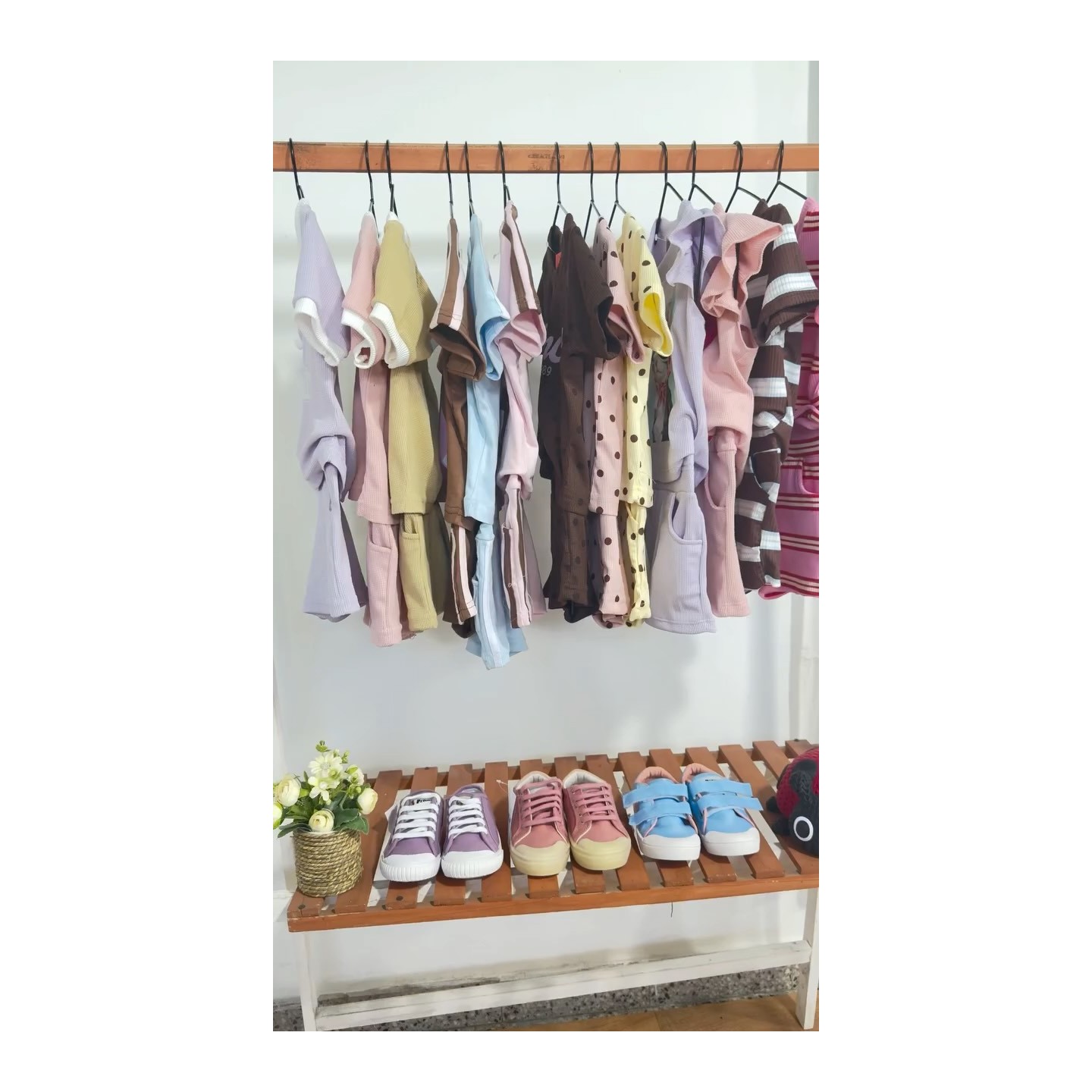 Conjuntos remera y short para nenas