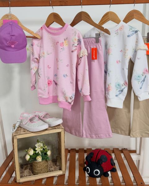 Buzos rústicos estampados y calzas oxford