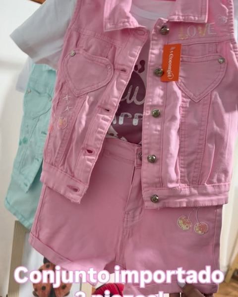 Conjunto importado 3 piezas