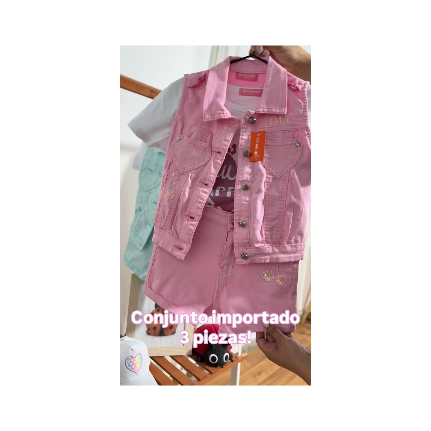 Conjunto importado 3 piezas