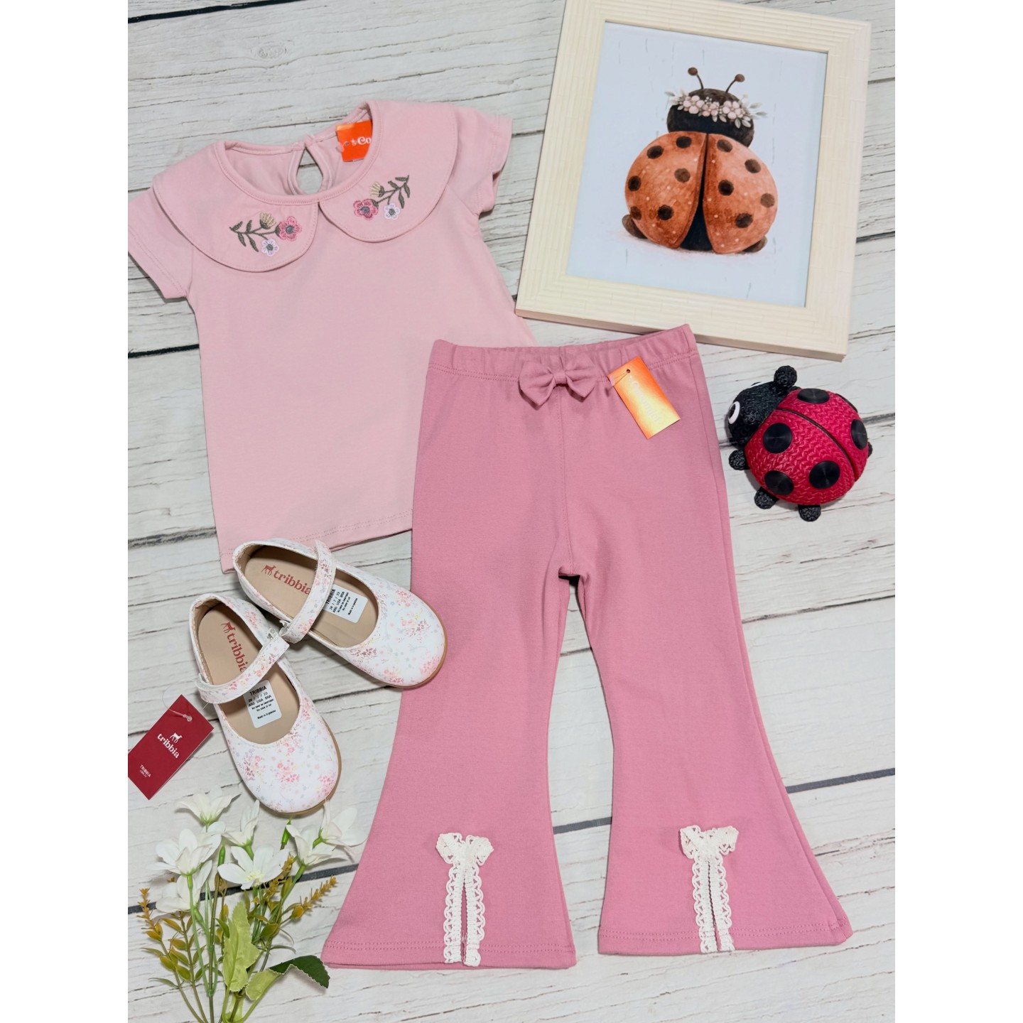Look de primavera para bebas