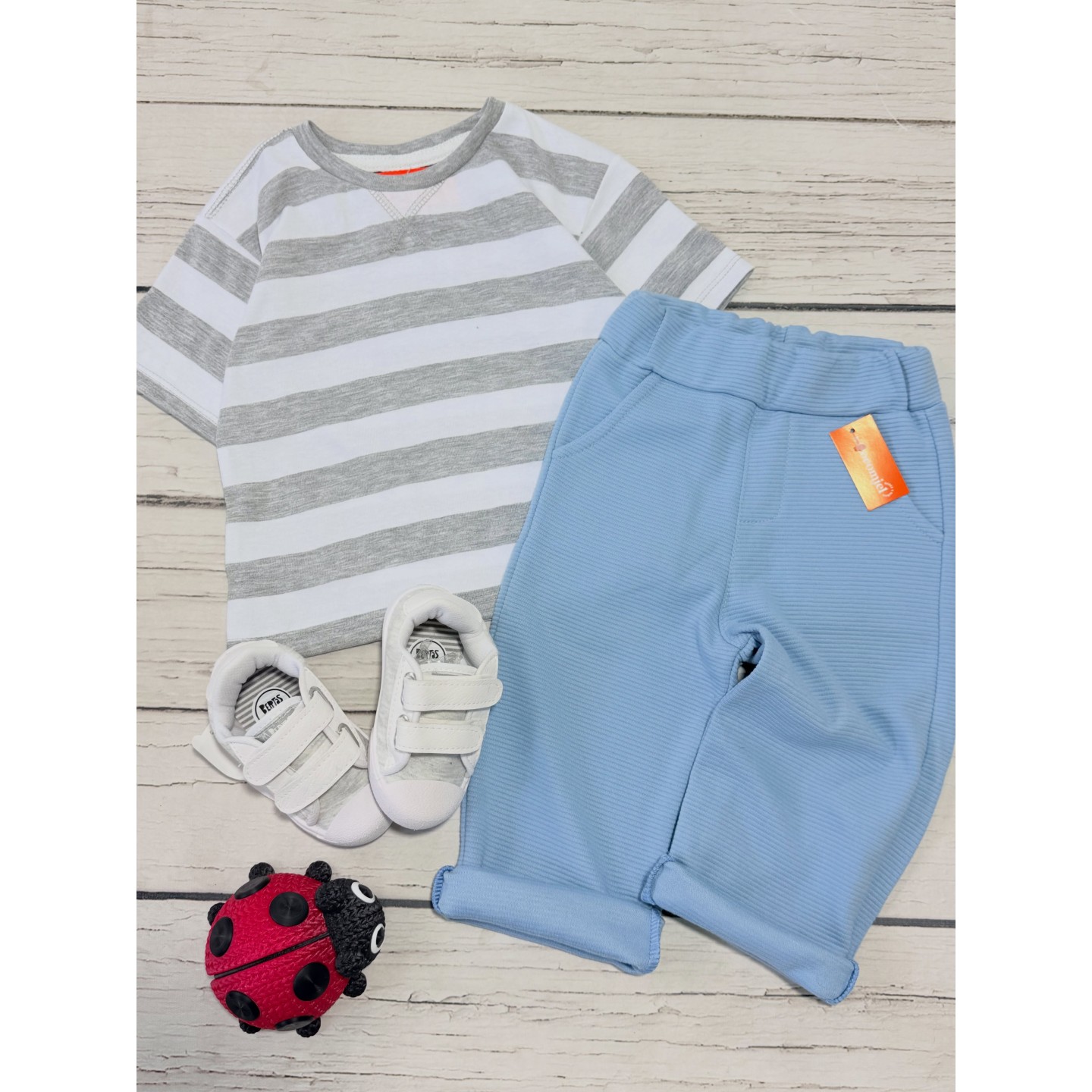 Remeras over y baggy para bebés