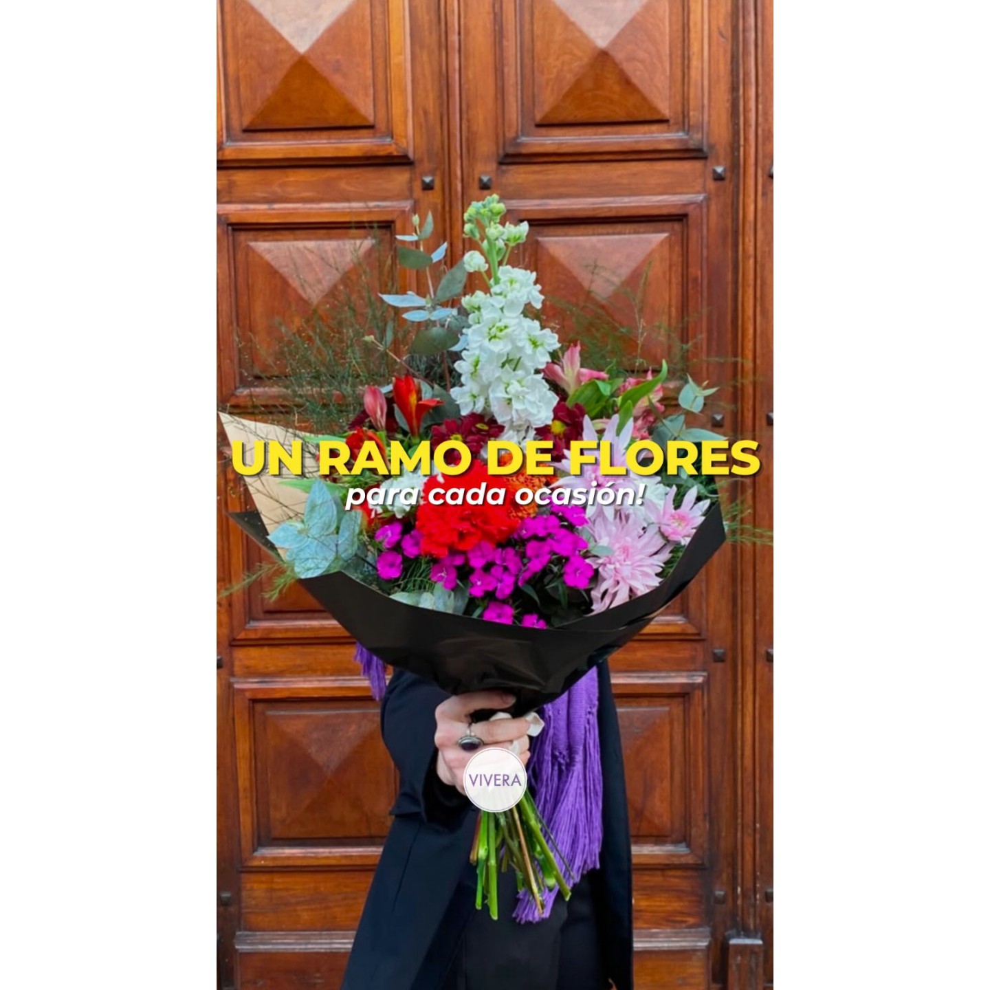 Ramos de flores frescas