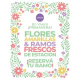 Ramos de estación y ramo amarillo