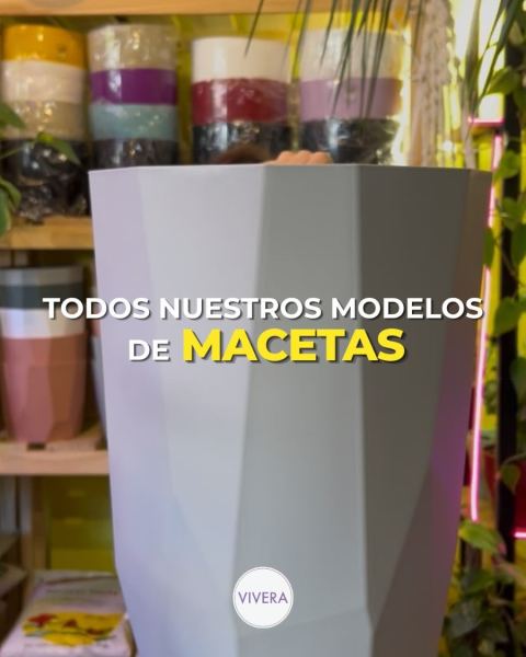 Macetas de diseño