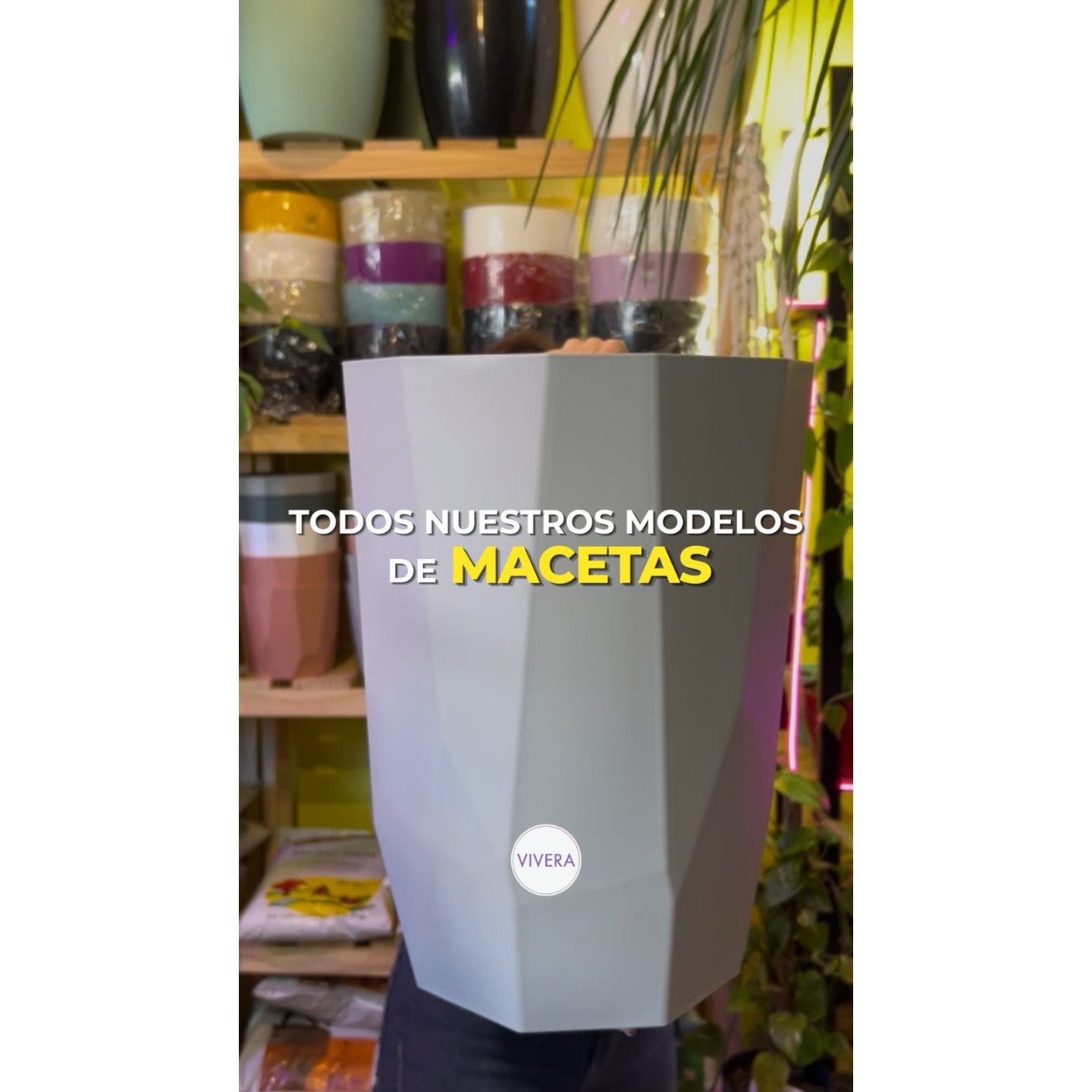 Macetas de diseño