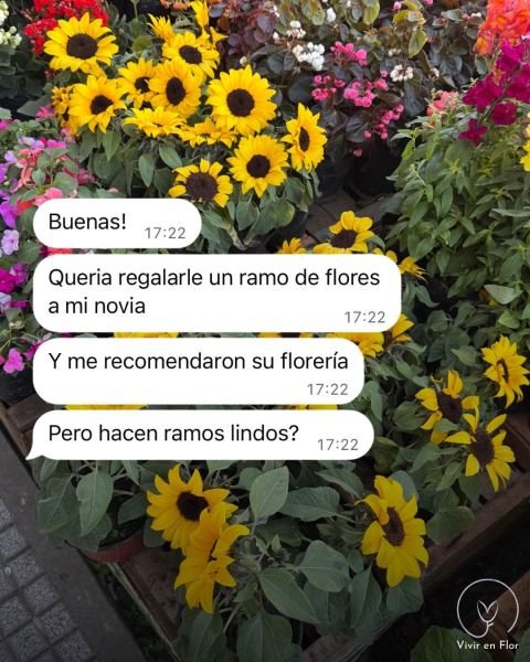 Ramos de flores de todos los colores
