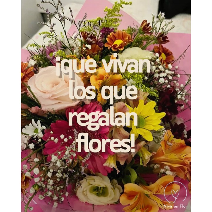Ramos de flores de todos los colores
