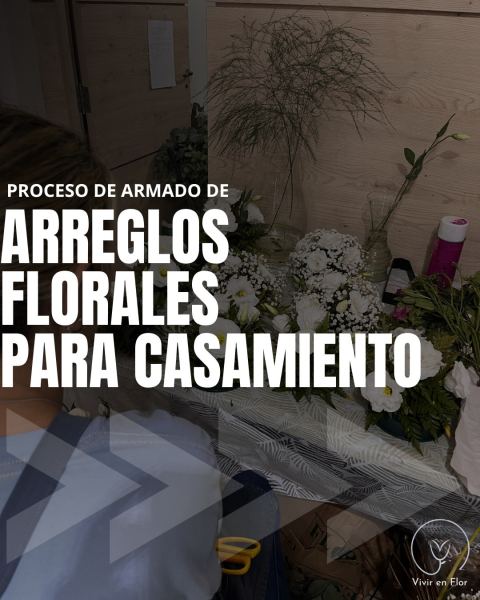 Arreglos florales para casamientos y ramos de novia