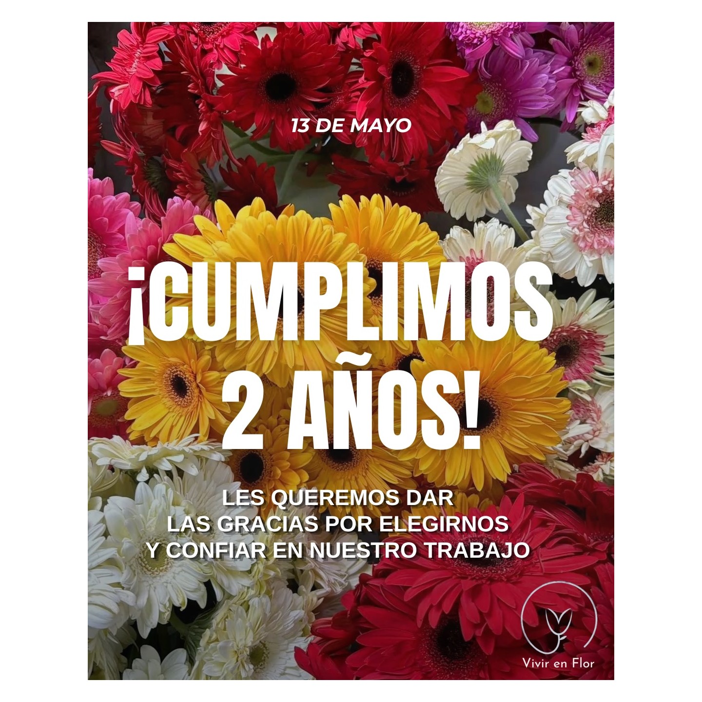 Flores frescas de estación