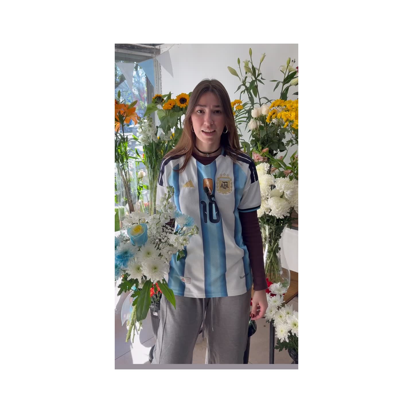 Flores frescas de estación