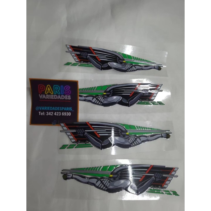 Calcos y stickers DTF UV con el logo de tu negocio