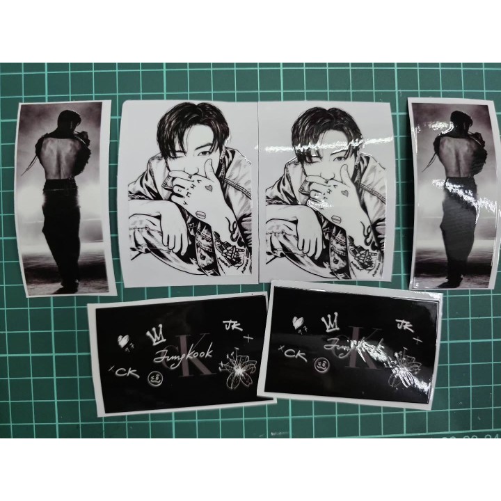 Stickers DTF UV de fan art